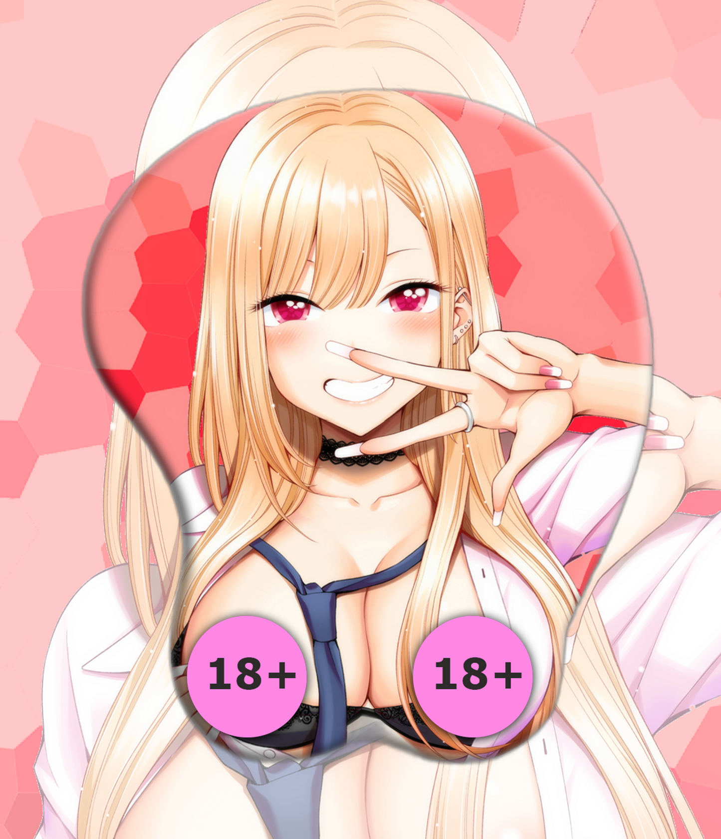 3D Oppai Mouse Pad - Marin Anime Manga