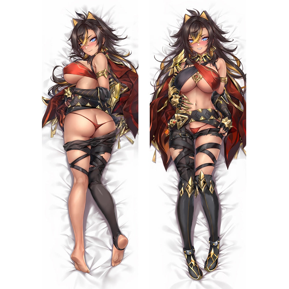 Dakimakura Anime Game Genshin Impact Dehya Pillow Case Fan Made Merchandise