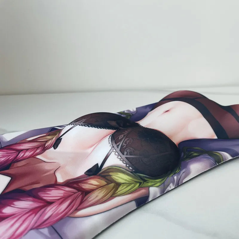 3D Boobs Full Body Mouse Pad Oppai Kujou Genshin - Fan Made Merchandise