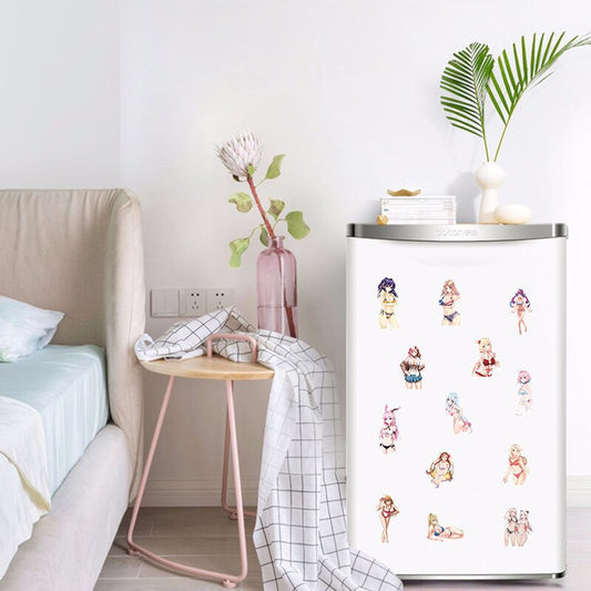 100pcs Sexy Beauty Bikini Bunny Stickers