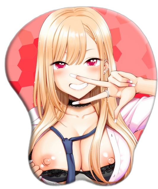 3D Oppai Mouse Pad - Marin Anime Manga
