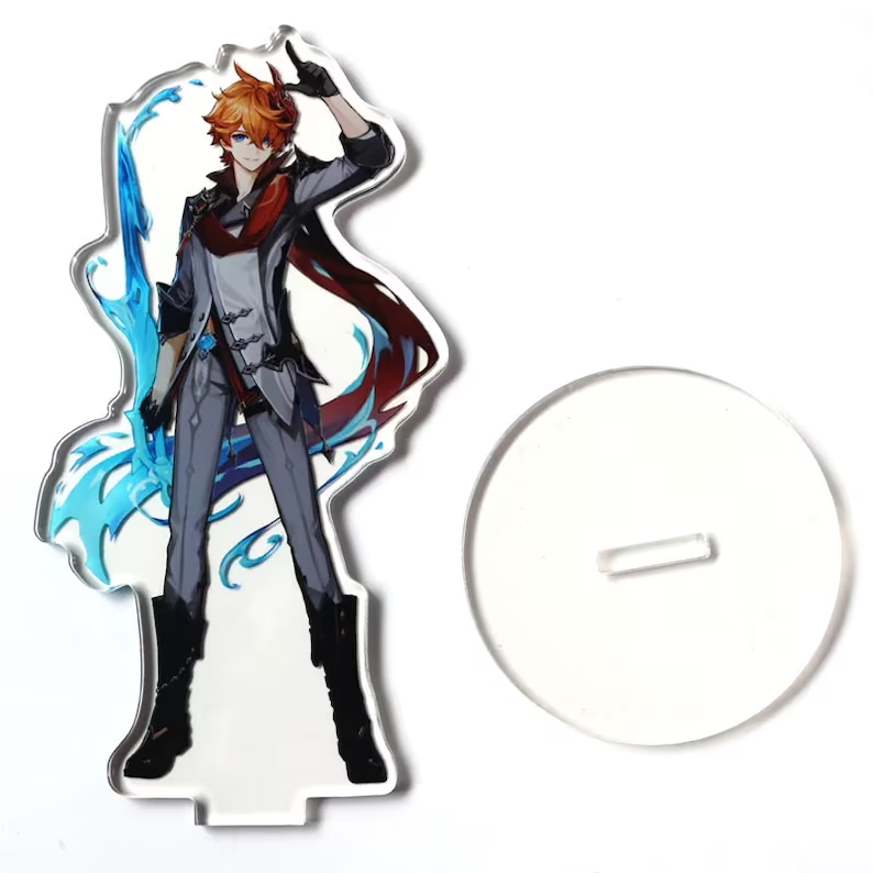 Custom Acrylic Stand - Clear - Holo