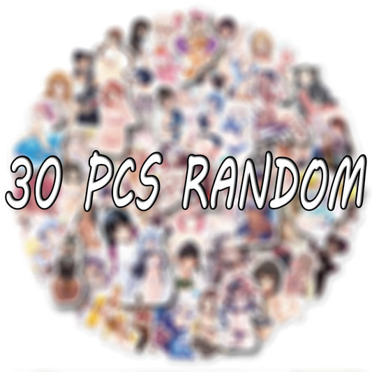 10/30/50PCS Stickers Waifu Sexy Kawaii Anime