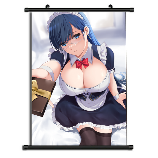 Anime Poster Wall Scroll Painting - 2 versions
