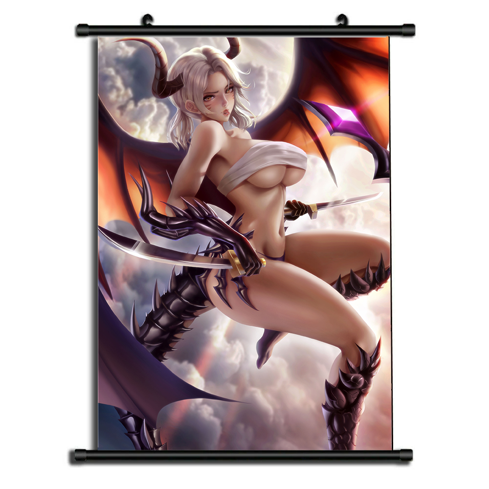 Anime Poster Wall Scroll Painting - 2 versions