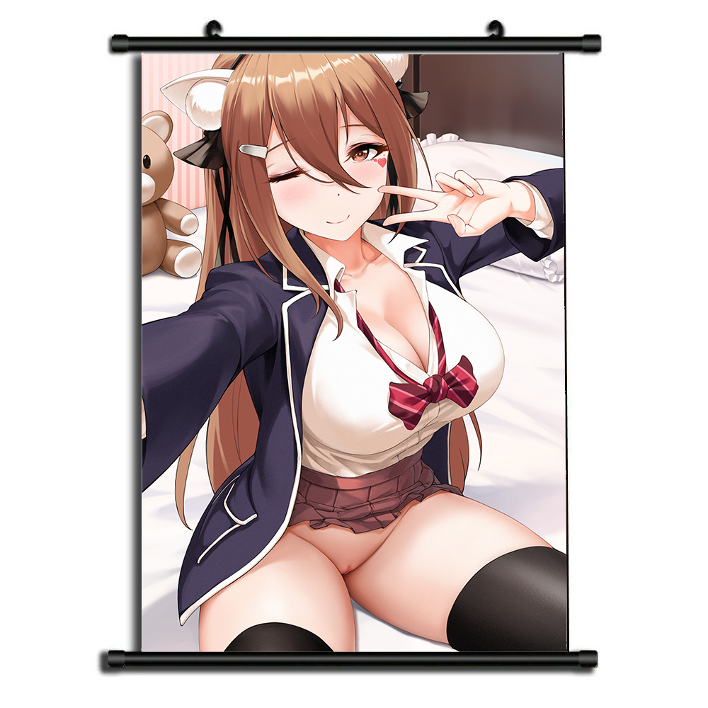 Anime Poster Home Decor Wall Scroll Painting - 4 versions