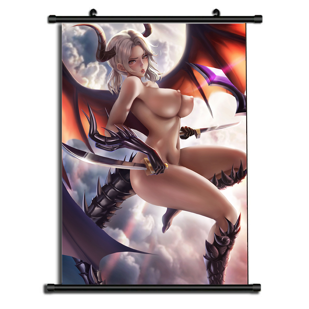 Anime Poster Wall Scroll Painting - 2 versions