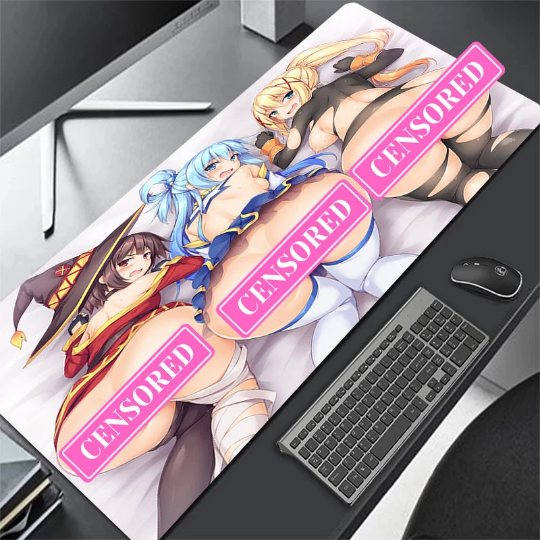 Anime Mouse Pad - Large Desk Mat Manga - Gaming Gift