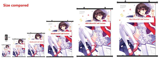 Anime Poster Home Decor Wall Scroll Painting Genshin Impact - Fan Made Merchandise