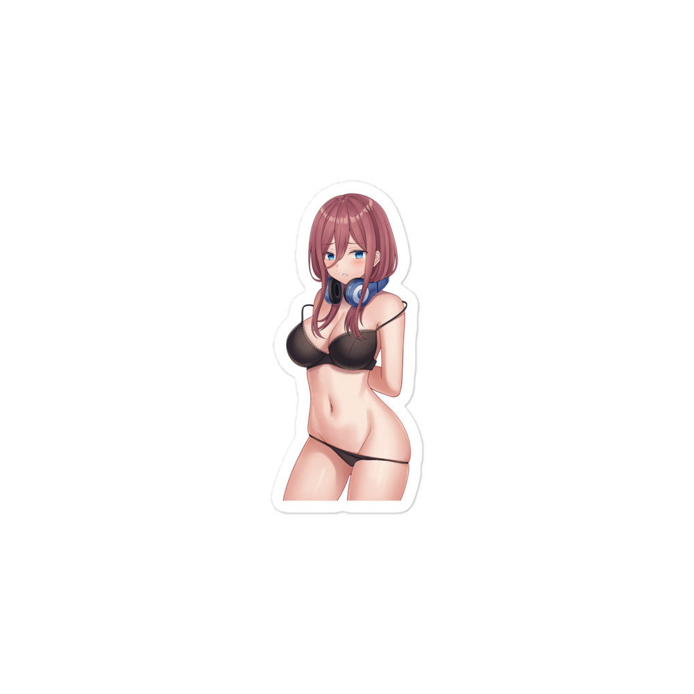 Anime Sexy Girl Sticker Waterproof - Ecchi Waifu