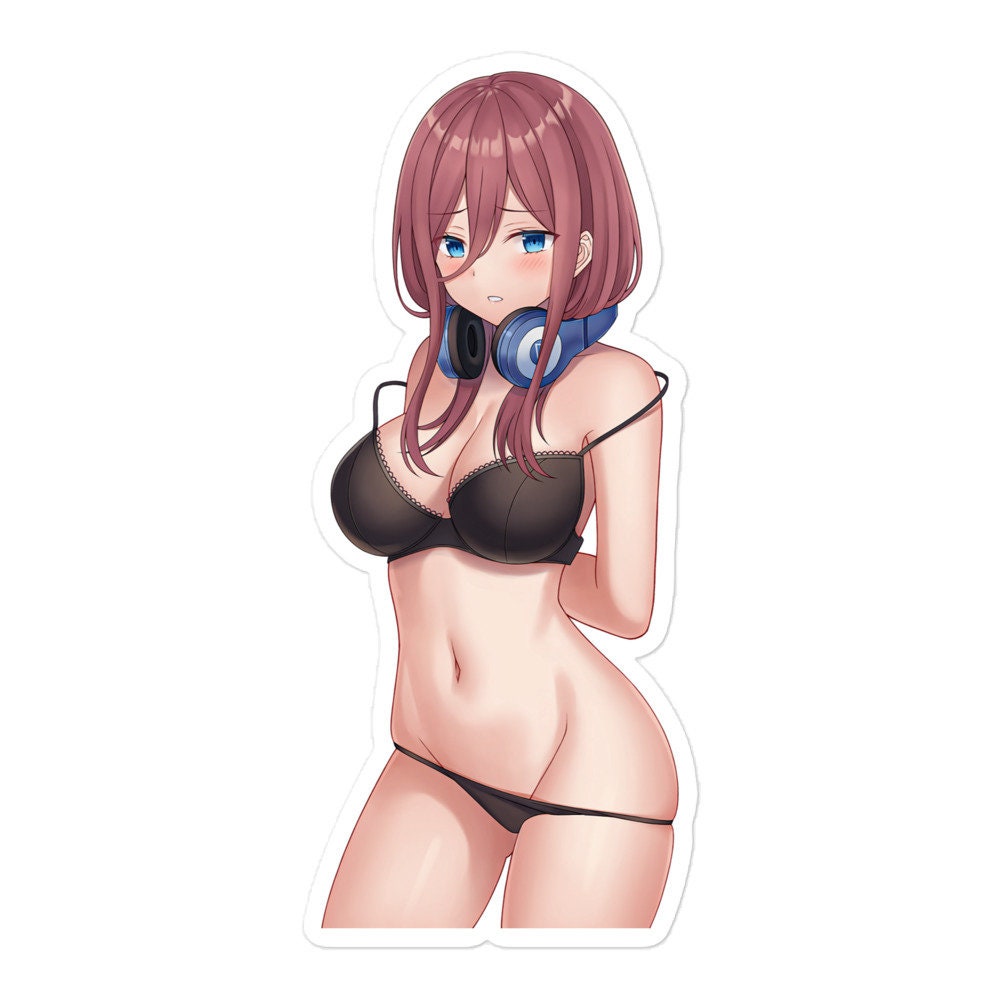 Anime Sexy Girl Sticker Waterproof - Ecchi Waifu