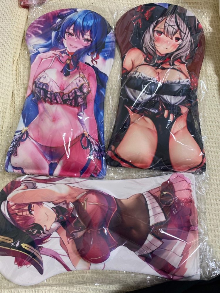 Custom made Anime 3D Mouse Pad Boobs Full Body Oppai Personalized Gaming Gift