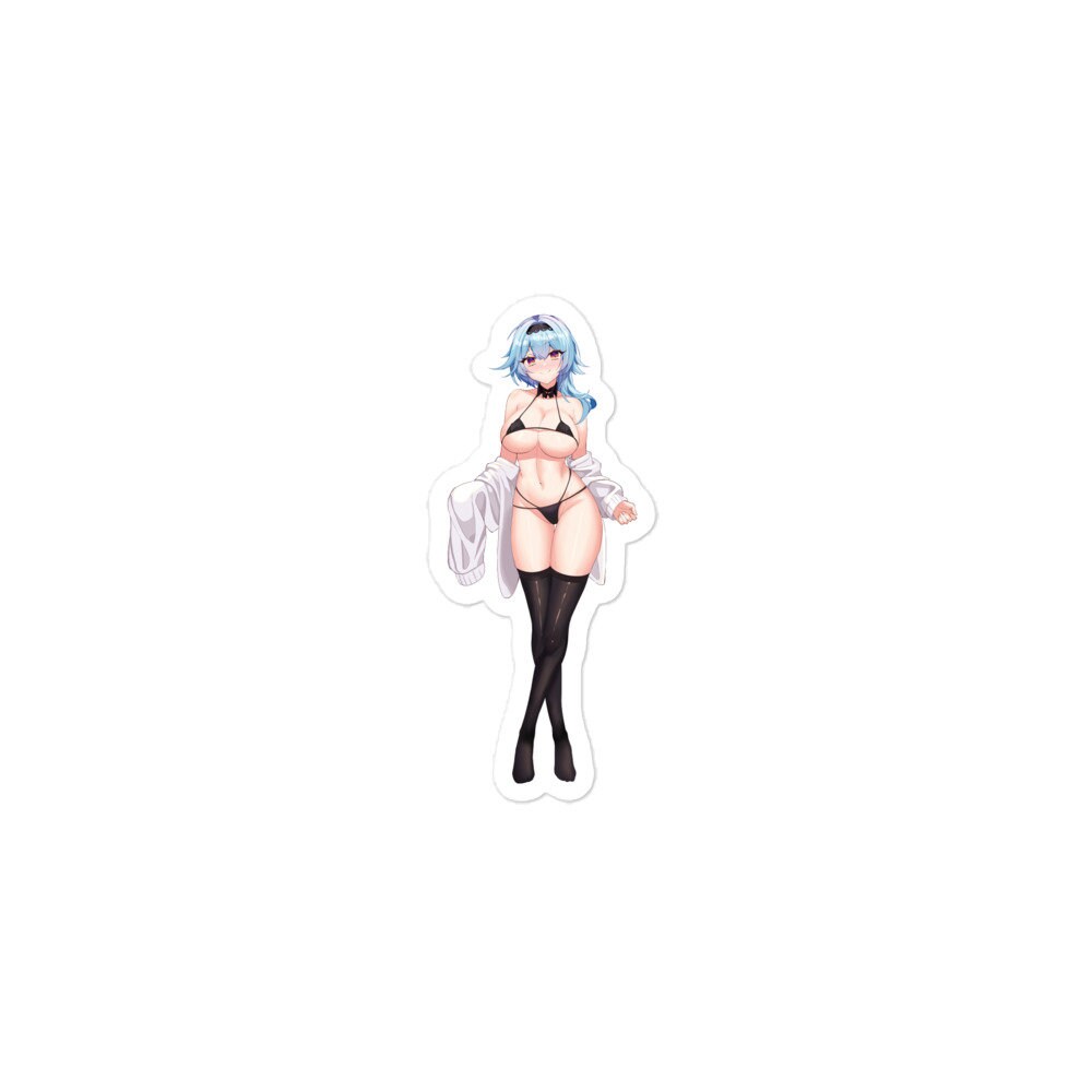 Anime Sexy Girl Sticker Eula Manga Waterproof Waifu - Fan made merchandise