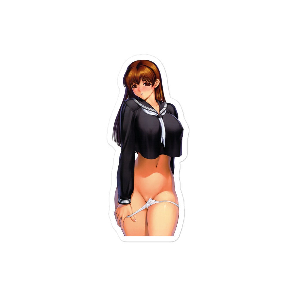 Waterproof Sticker Sexy Girl Anime Waifu