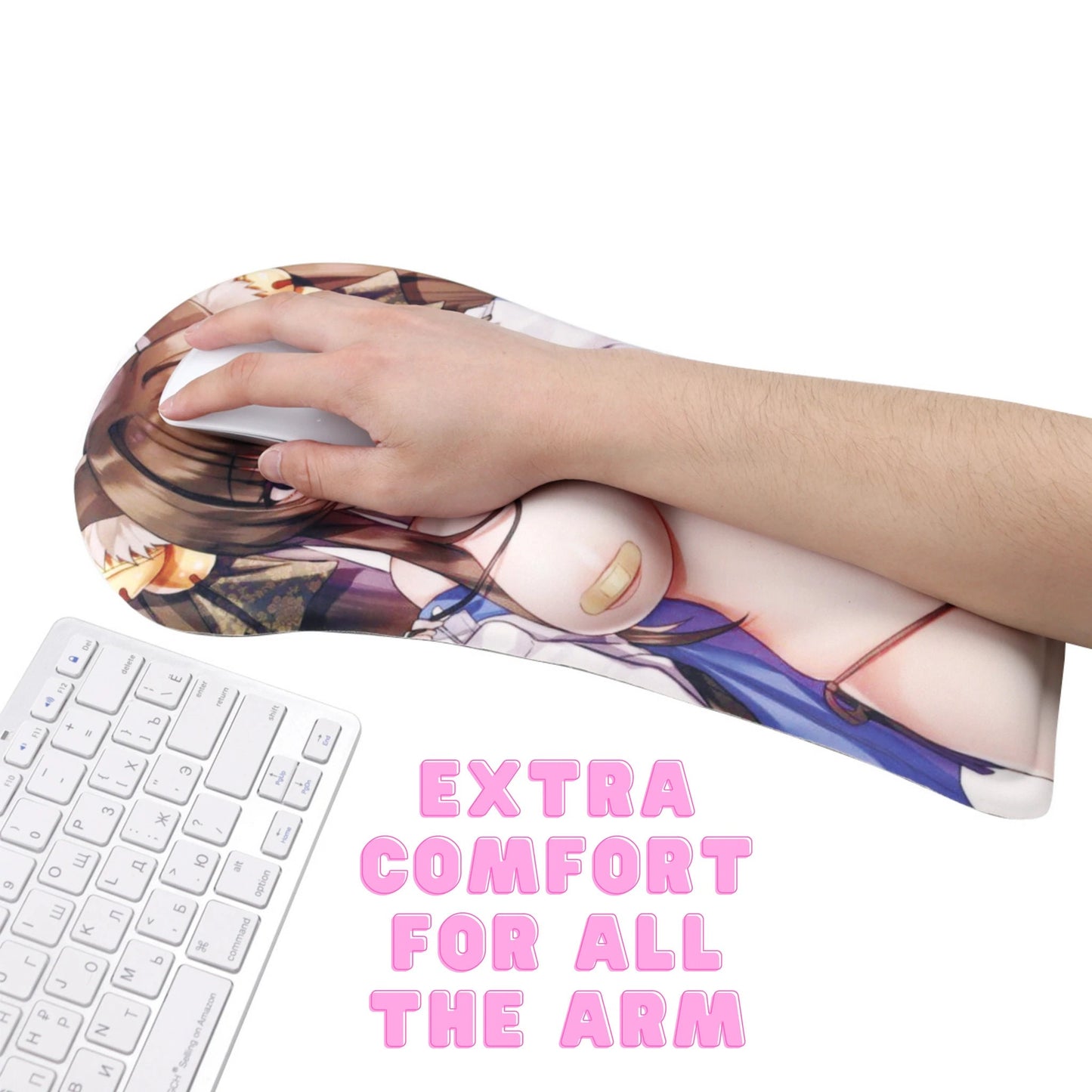 Custom made Anime 3D Mouse Pad Boobs Full Body Oppai Personalized Gaming Gift