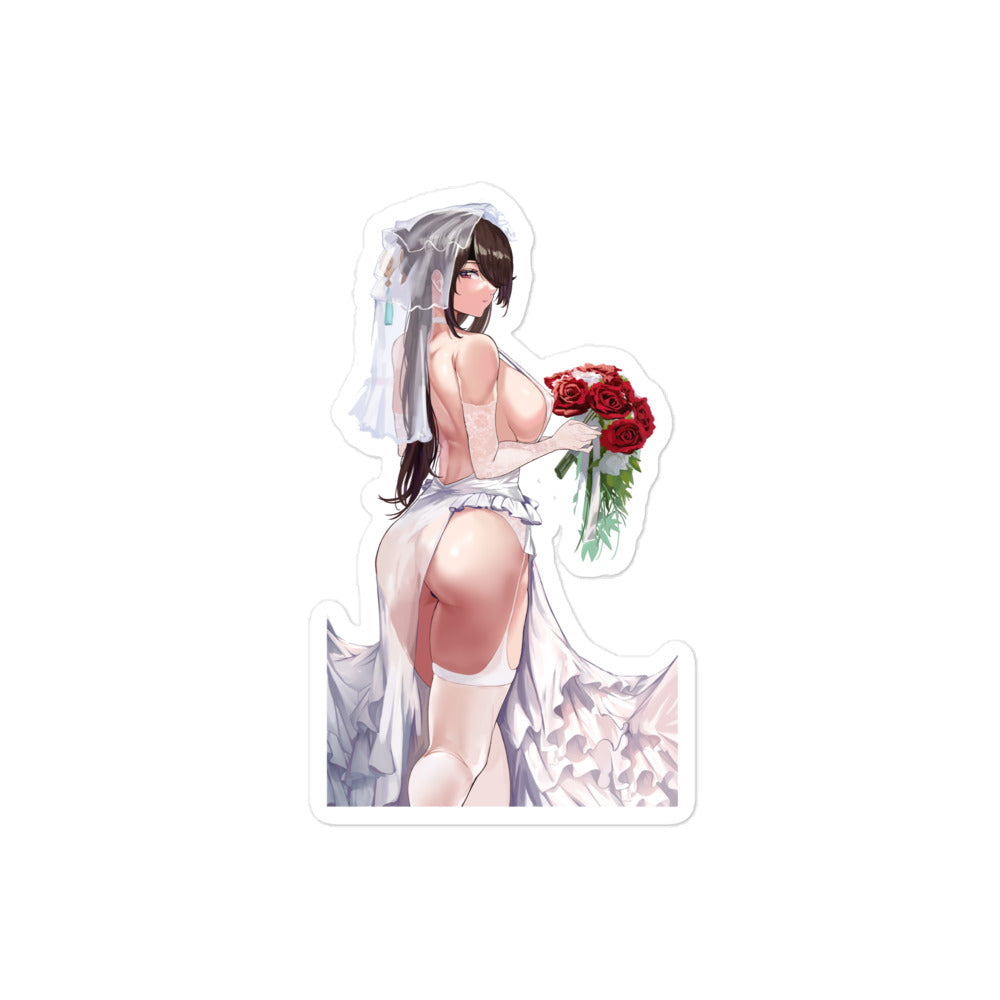 Anime Sexy Girl Sticker Beidou Genshin Impact Waterproof Waifu - Fan made merchandise