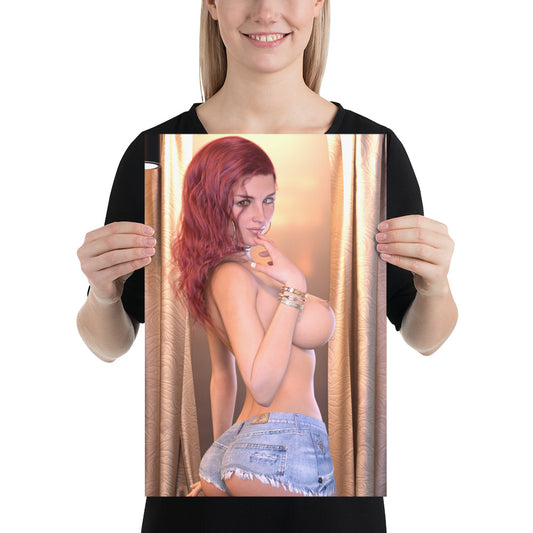 Scarlett OF2 - Premium Poster Luster Glossy