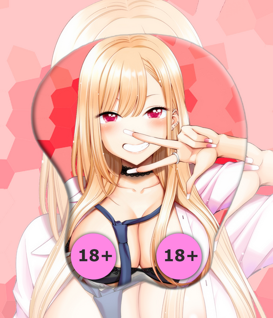 3D Oppai Mouse Pad - Marin Anime Manga