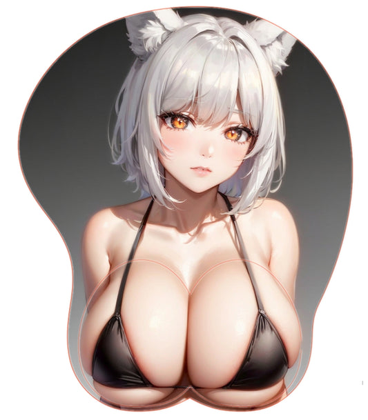 Anime 3D Oppai Mouse Pad Girl