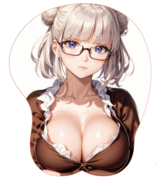 Anime 3D Oppai Mouse Pad Girl