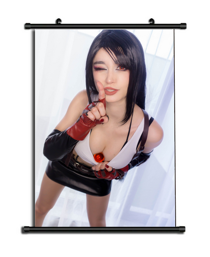 [+10 Versions][Cosplayer Aery Tiefling] Official Poster Scroll - Tifa
