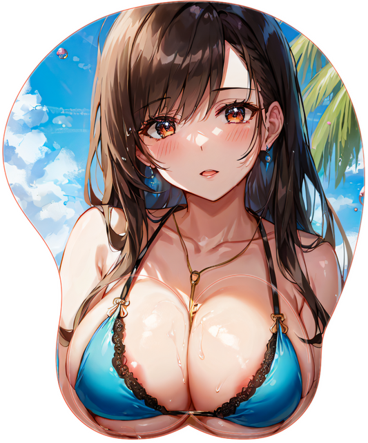 3D Mouse Pad Breast Bikini Wrist Rest Gaming Gift