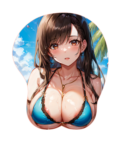 3D Mouse Pad Breast Bikini Wrist Rest Gaming Gift
