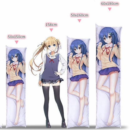 Dakimakura Keqing Anime Pillow Genshin Impact Fan Made Merchandise