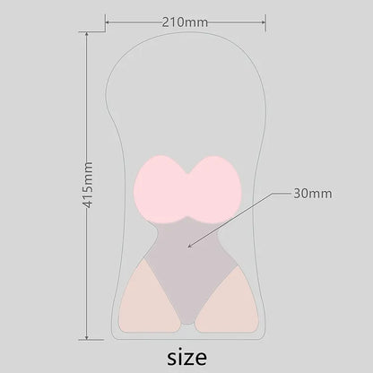 3D Boobs Full Body Mouse Pad Oppai Kujou Genshin - Fan Made Merchandise