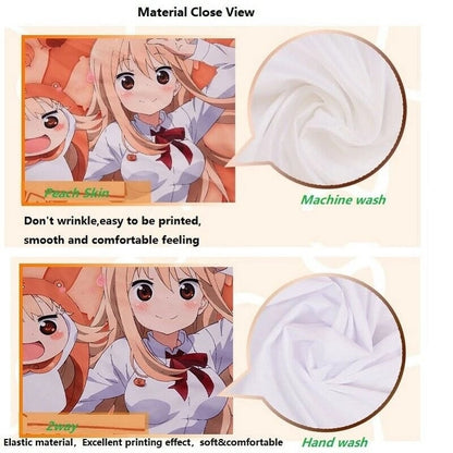 Dakimakura Genshin Impact Pillow Case Yae Miko Fan Made Merchandise