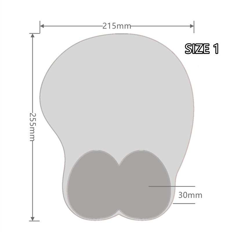 3D Oppai Mouse Pad - Marin Anime Manga