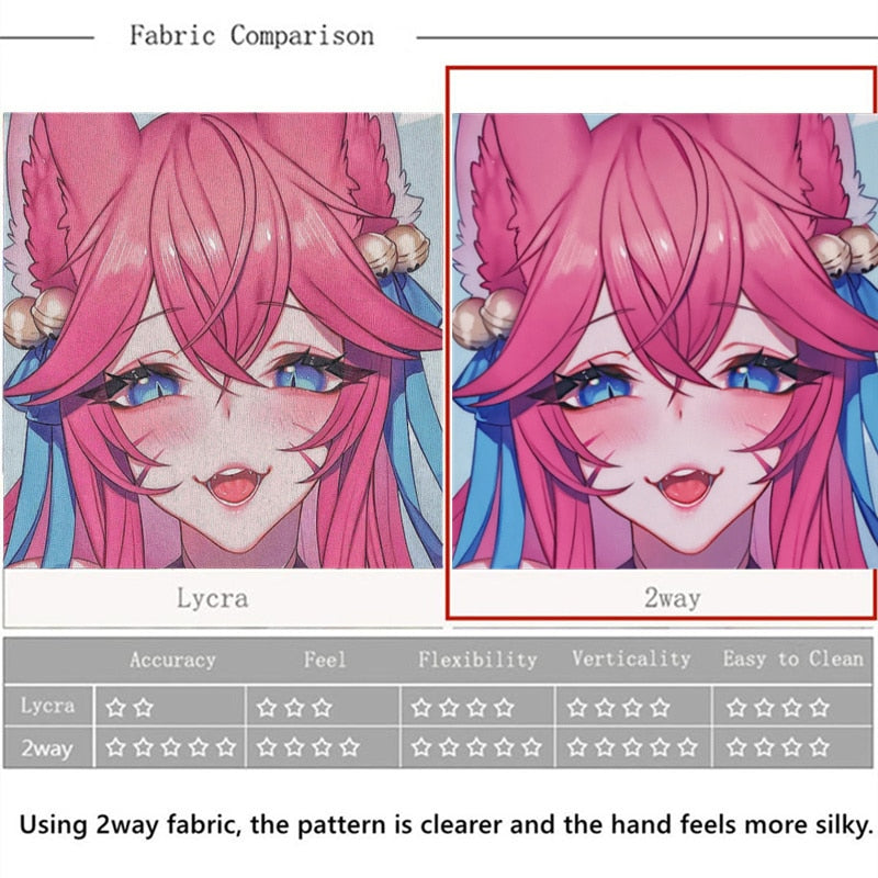 Genshin Impact Nahida 3D Oppai Gaming Mouse Pad Big Breasts Mousepad - Fan Made Merchandise