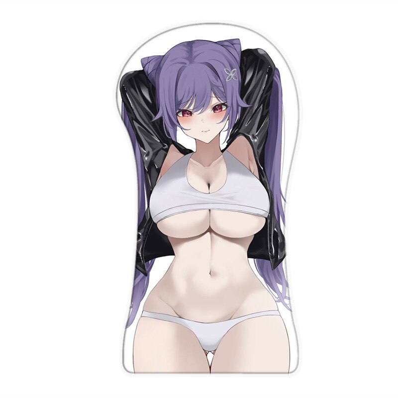 [+20 Characters] 3D Full Body Mouse Pad Arm Wrist Rest Anime Sexy Oppai Pad