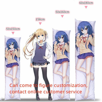 Dakimakura Anime Pillow Case Genshin Impact Kujo Sara Fan Made Merchandise