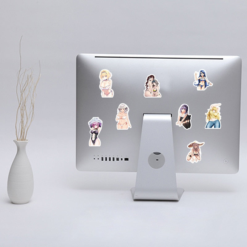 100pcs Sexy Beauty Bikini Bunny Stickers