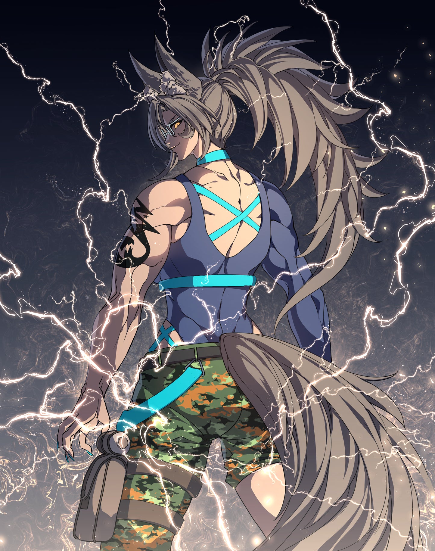 [SandyLightning] Poster Wall Scroll