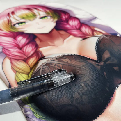 3D Boobs Full Body Mouse Pad Oppai Kujou Genshin - Fan Made Merchandise