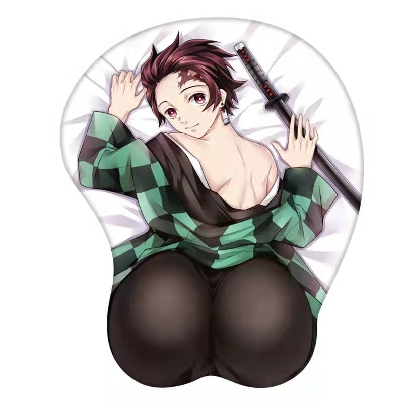 Oppai Mouse Pad - Shinobu Nezuko Anime Sexy Mousepad +10 versions