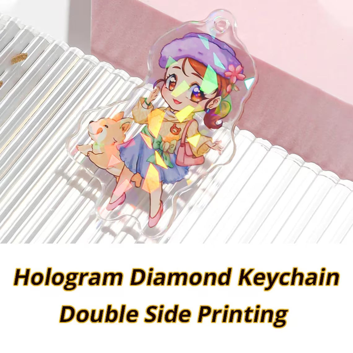 [SandyLightning] Acrylic Keychain Chibi 2