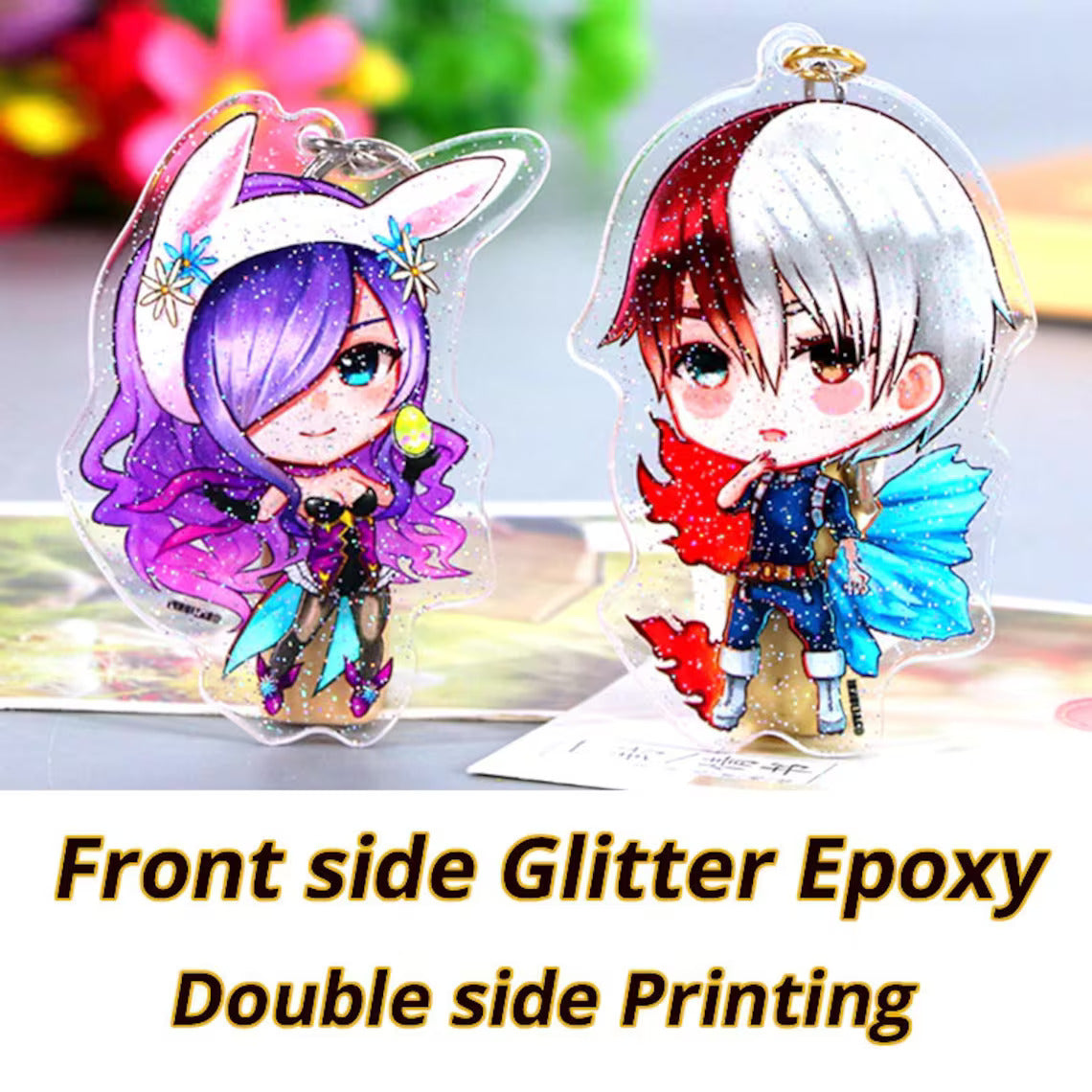 [SandyLightning] Acrylic Keychain Chibi 2