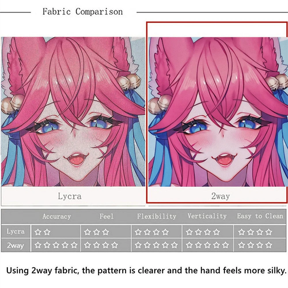 [Cosplayer Aery Tiefling] Official 3D Oppai Mousepad - Asuna