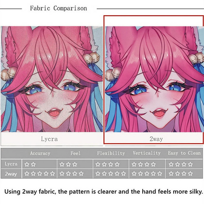 [Cosplayer Aery Tiefling] Official 3D Oppai Mousepad - Asuna
