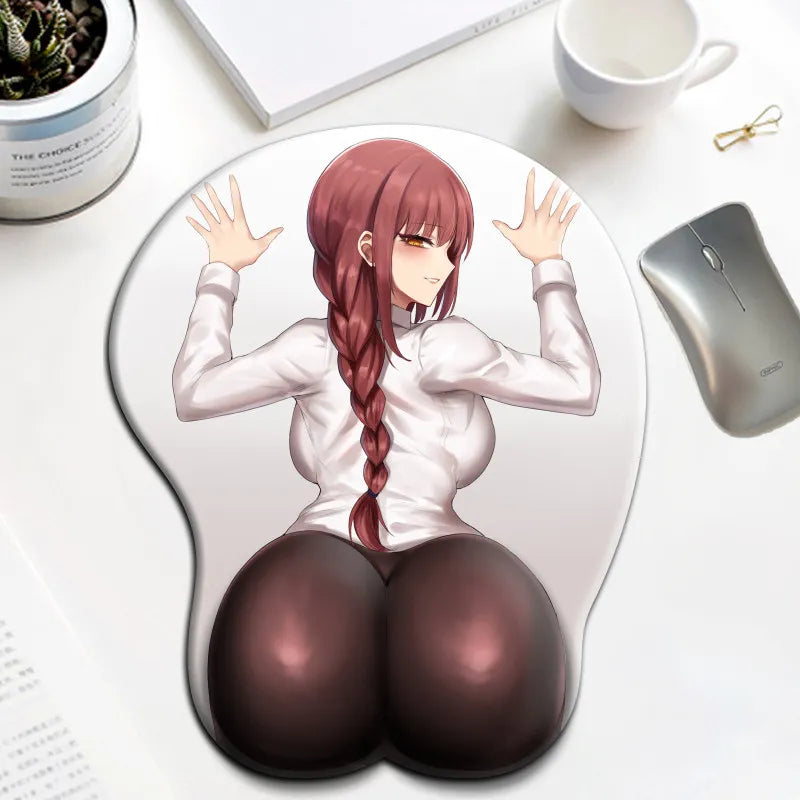 Anime 3D Oppai Mouse Pad Boobs Wrist Rest - 2 versions