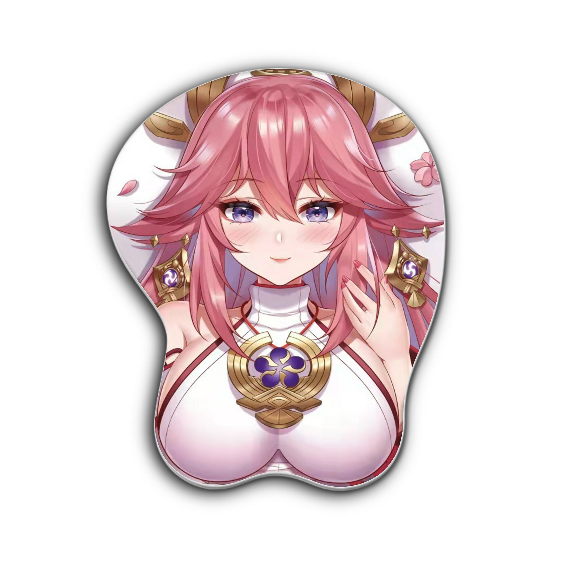 boobs mousepad genshin, oppai mousepad, genshin impact mousepad, genshin boobs mouse pad,