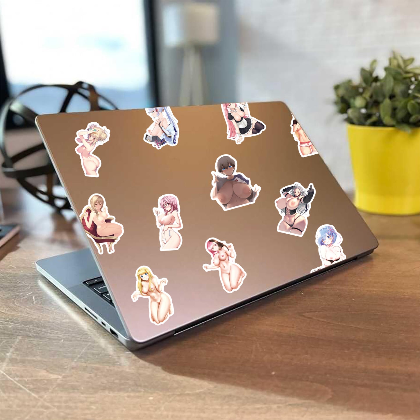 50 pcs - Adult Stickers Naked Girls Anime Hentai Lewd - Waifu Ecchi Manga Sexy