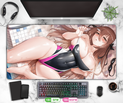 Anime Mouse Pad - Large Desk Mat Manga - Gaming Gift - 2 versions