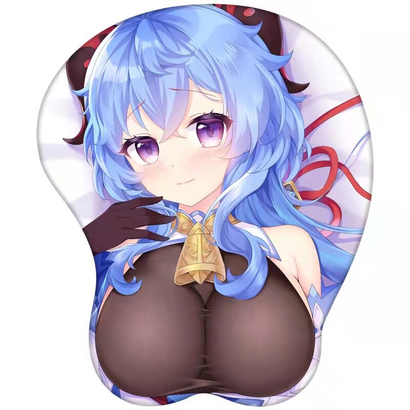 boobs mousepad genshin, oppai mousepad, genshin impact mousepad, genshin boobs mouse pad,