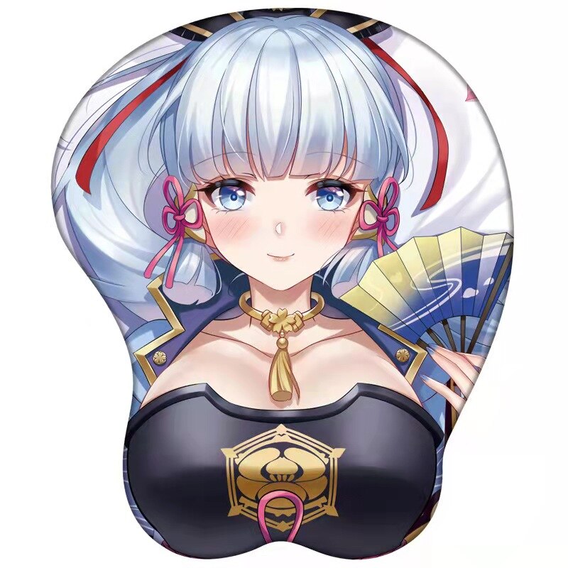 boobs mousepad genshin, oppai mousepad, genshin impact mousepad, genshin boobs mouse pad,