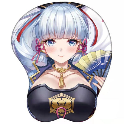 boobs mousepad genshin, oppai mousepad, genshin impact mousepad, genshin boobs mouse pad,