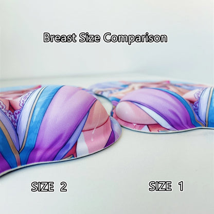 Anime 3D Oppai Mouse Pad Boobs Wrist Rest - 2 versions